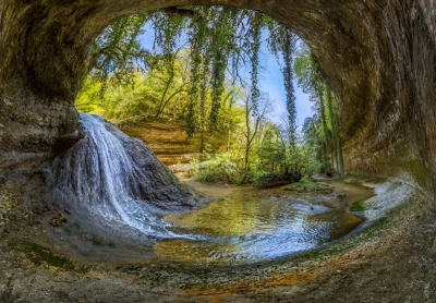 Кодорское ущелье-Шакуранский водопад-Ночевка в горах.
